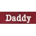 Daddy Embroidery Dad Hat Cotton Adjustable Baseball Cap Unconstructed  eb-14024788
